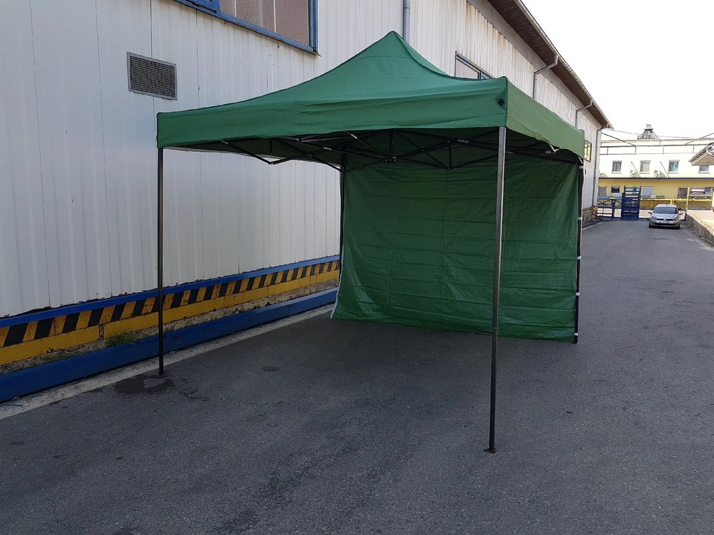 Ножична палатка 3х3 зелена SQ