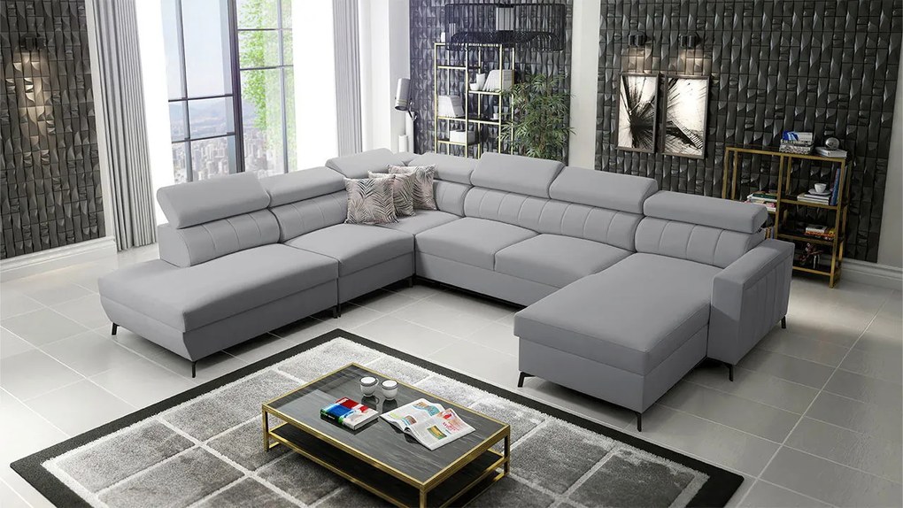 Ъглов диван Baltico IX-Right-Gkri