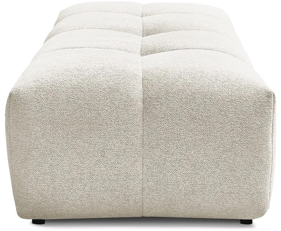 Бяла шенилова табуретка Everest – Bobochic Paris