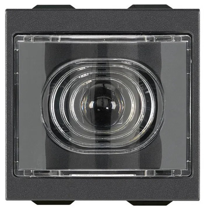 VIMAR 09395.CM Преносима ръчна лампа LED 230V, презареждаема Ni-MH батерия, Карбон мат 2M  NEVE UP