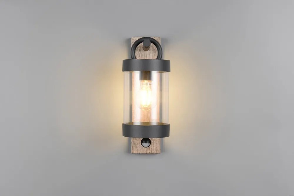 Стенно външно осветително тяло (височина 33 cm) Sambesi – Trio