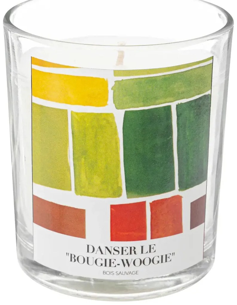 Ароматна свещ atmosphera Jomy, Стъкло, 200 g - Freesia
