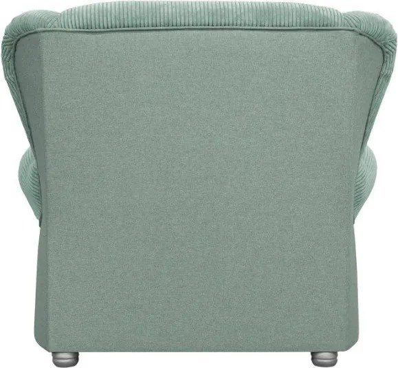 Шезлонг от рипсено кадифе в цвят мента Lord – Ropez