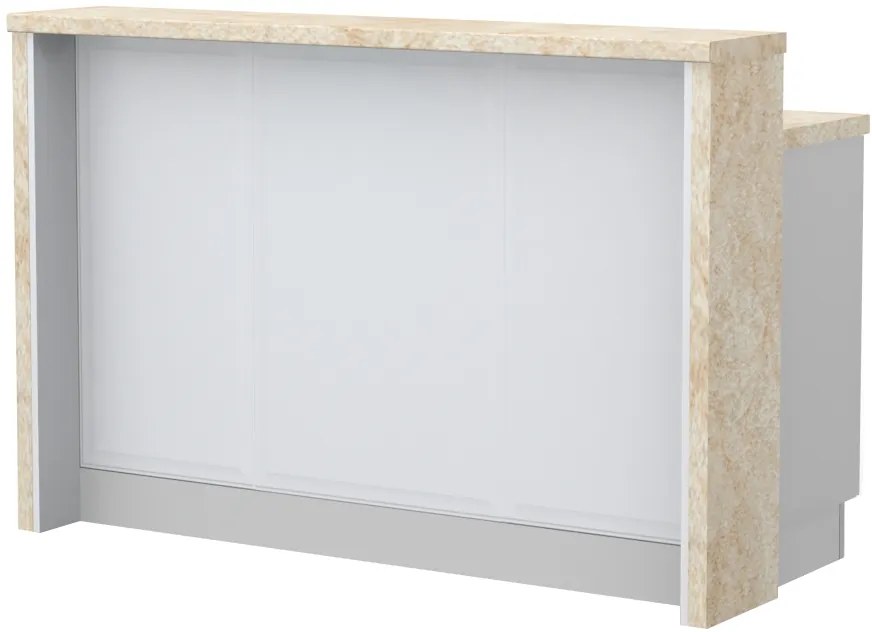 Остров за кухненска пейка Evora-Length: 150 cm.-Latino marble