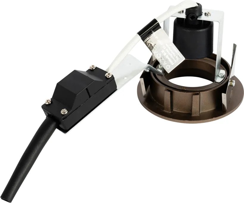 Модерен вграден прожектор тъмно бронз с наклон - Cisco