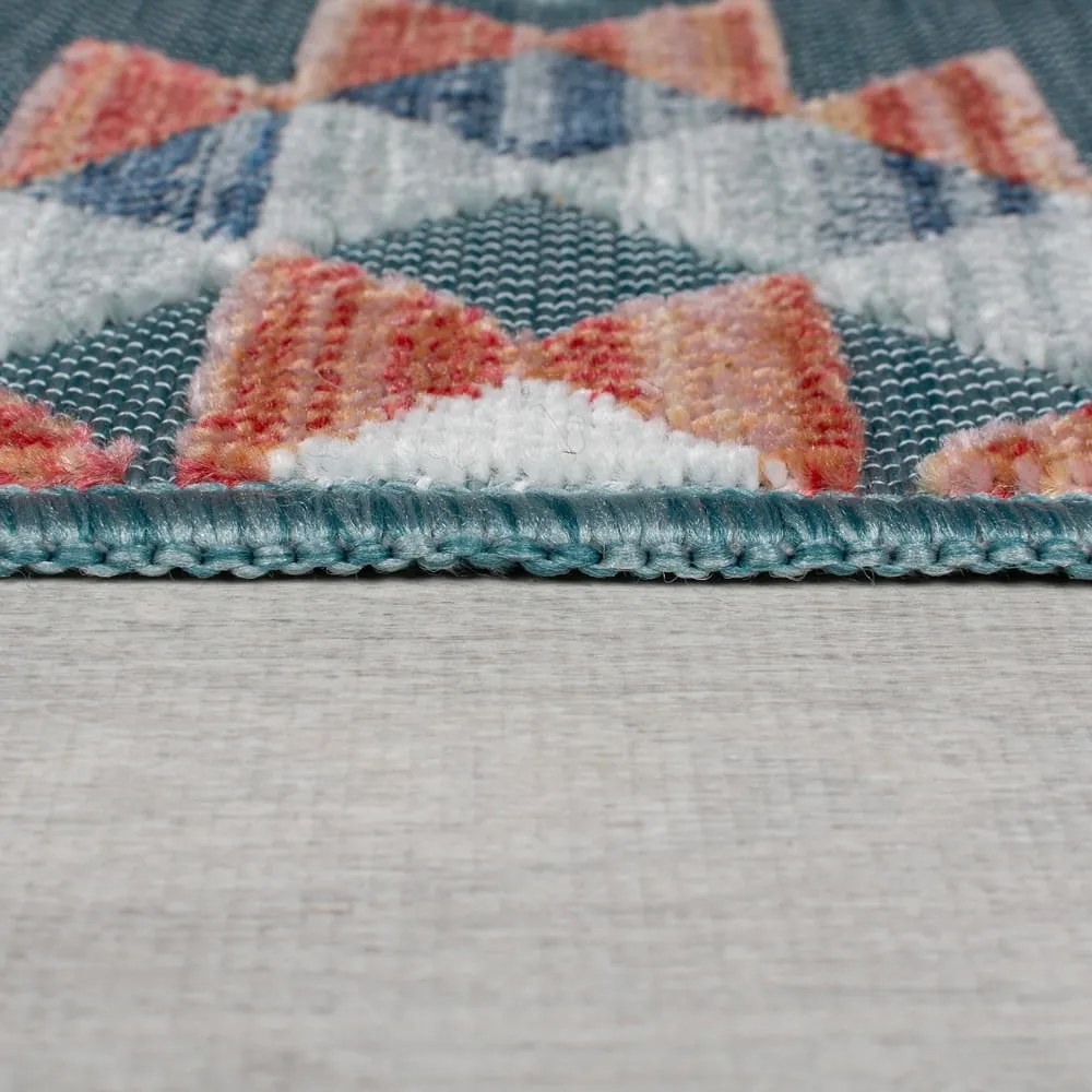 Син външен килим 200x290 cm Avery Blue – Flair Rugs