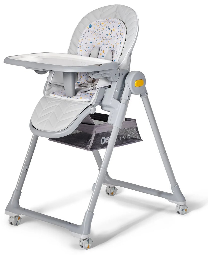 KinderKraft  -  Столче за хранене KinderKraft LASTREE, сиво