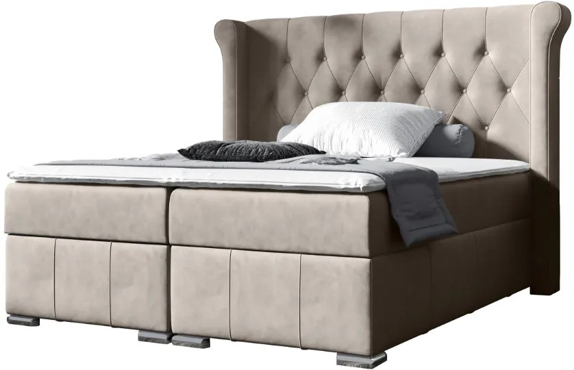 Тапицирано легло Dutti-Gkri Skouro-160 x 200
