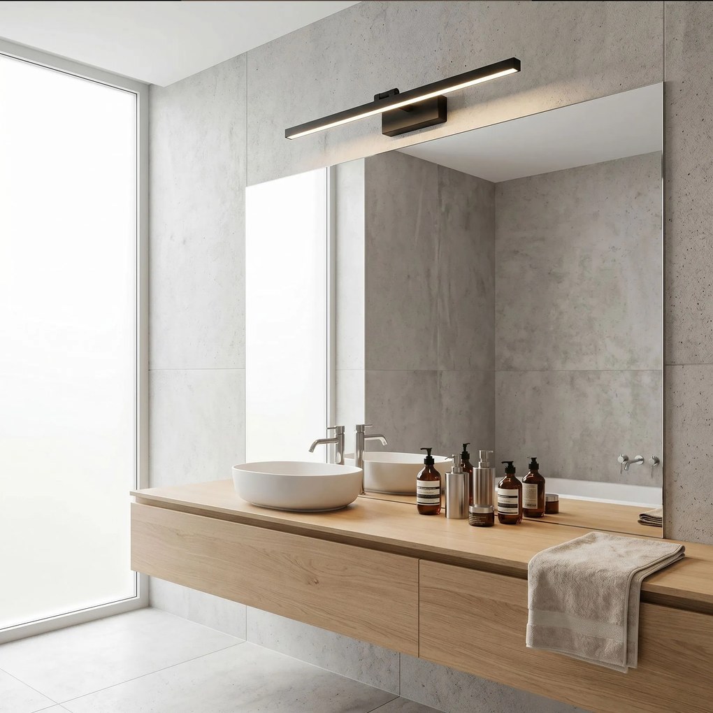 LED аплик за баня APP1868-1W 80 cm Black