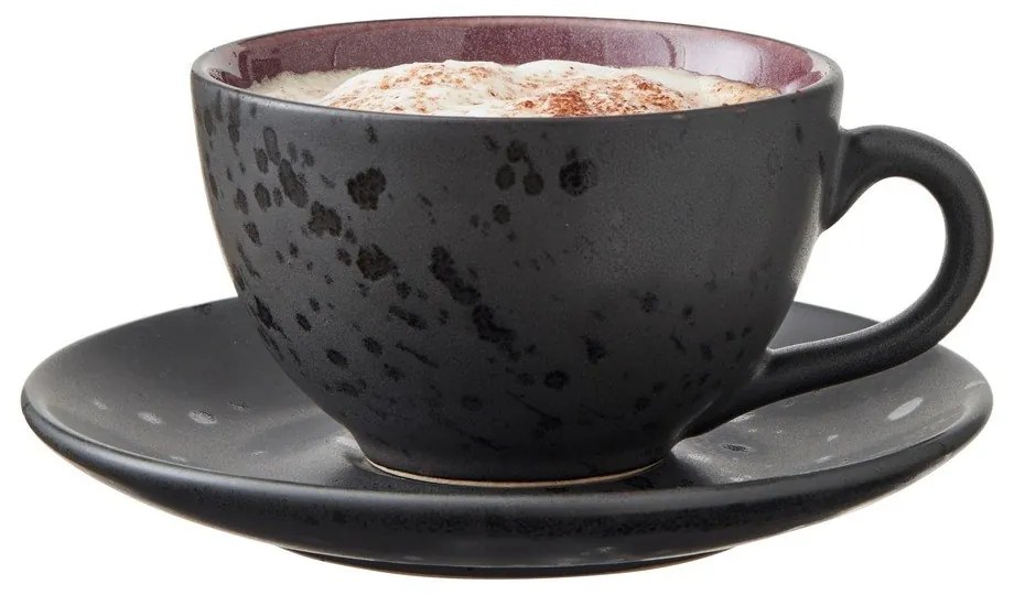 Черни глинени чаши в комплект 4 бр. 240 ml Black/Mix – Bitz