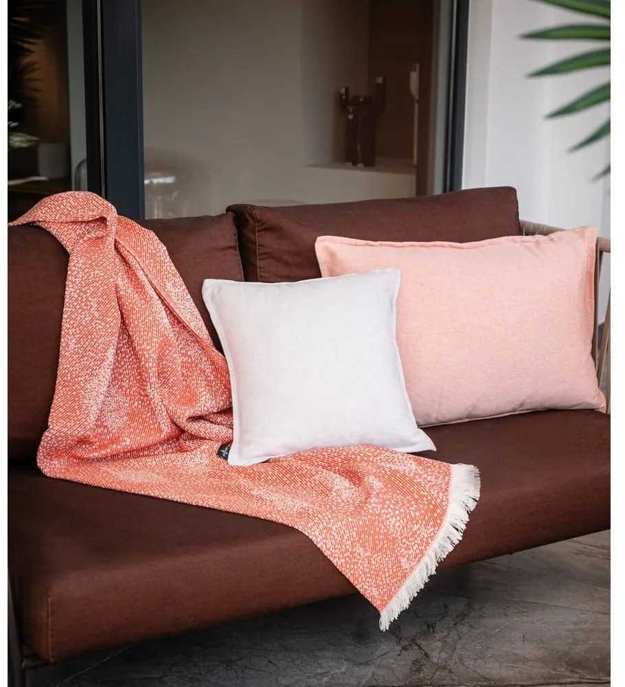 Червено каре с памук Dotty , 140 x 180 cm Diamond - Euromant