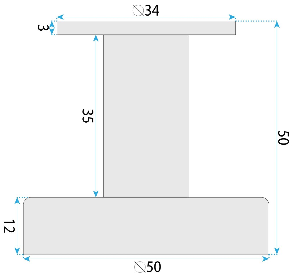 Закачалка за баня 6606A Modern Brush Nickel