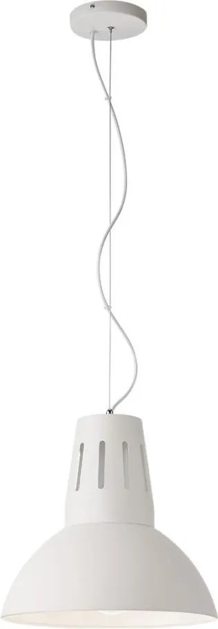 Redo 01-1282 - Пендел на кабел PEEP 1xE27/42W/230V Ø 34,5 cm бял
