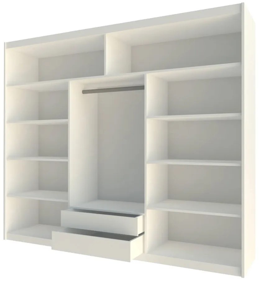 Гардероб Vista-Length: 250 cm.-White