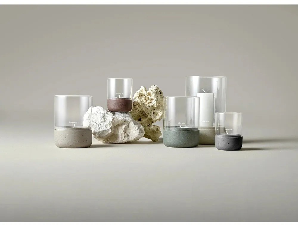 Стъклен свещник за чаена свещ Calma – Blomus