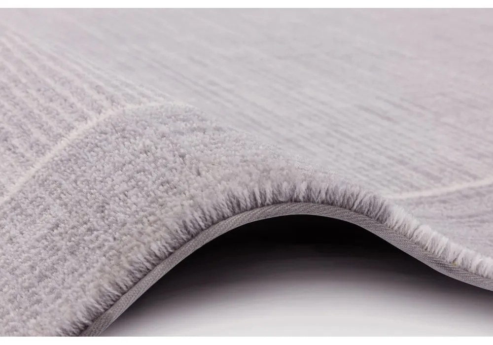 Сив вълнен килим 160x240 cm Linea - Agnella