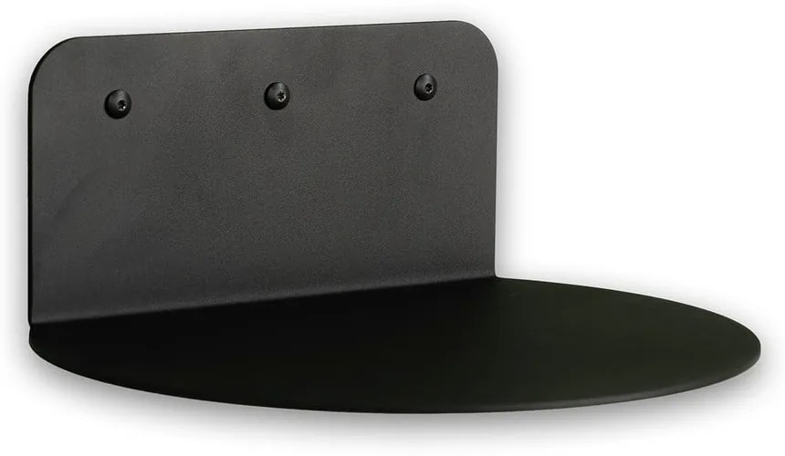 Черен метален рафт 30 cm Flex - Spinder Design