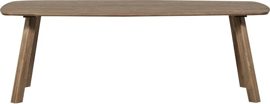 Трапезна маса от масивен дъб 100x220 cm Tablo – WOOOD