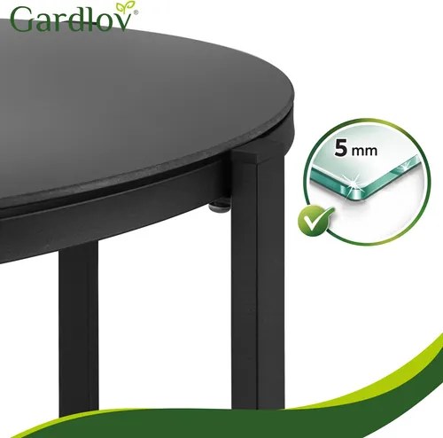 Градинско обзавеждане - балконски комплект маса + диван + 2 фотьойла