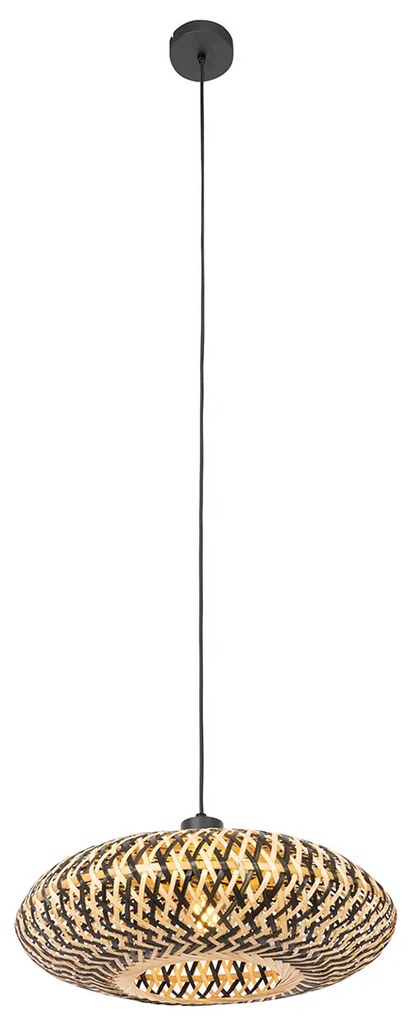 Ориенталски висящ аплик черен бамбук 40 см - Ostrava