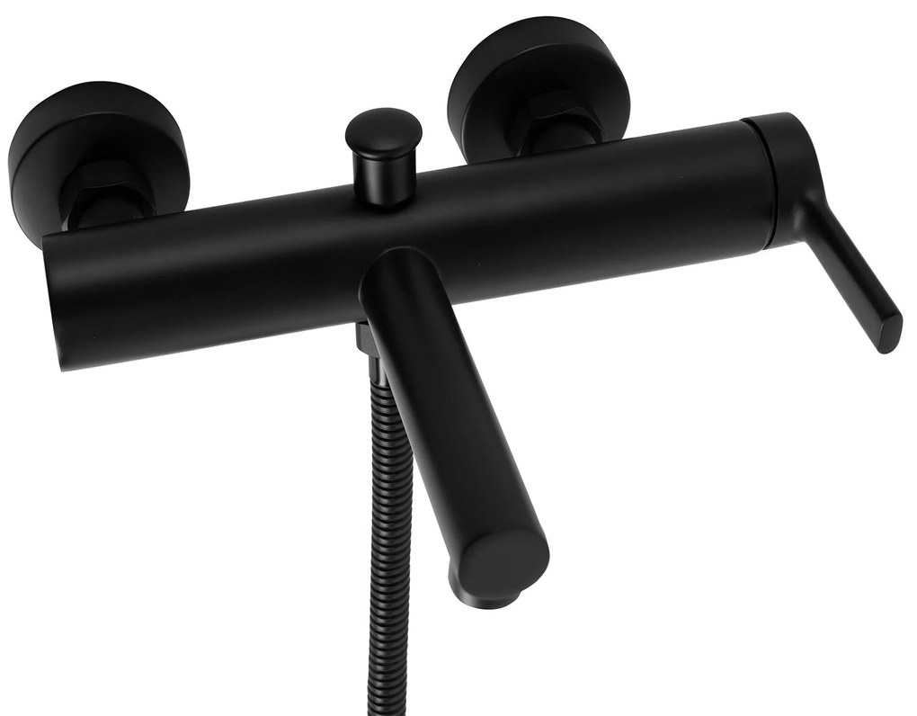 Смесител за вана Rea Pixel Black