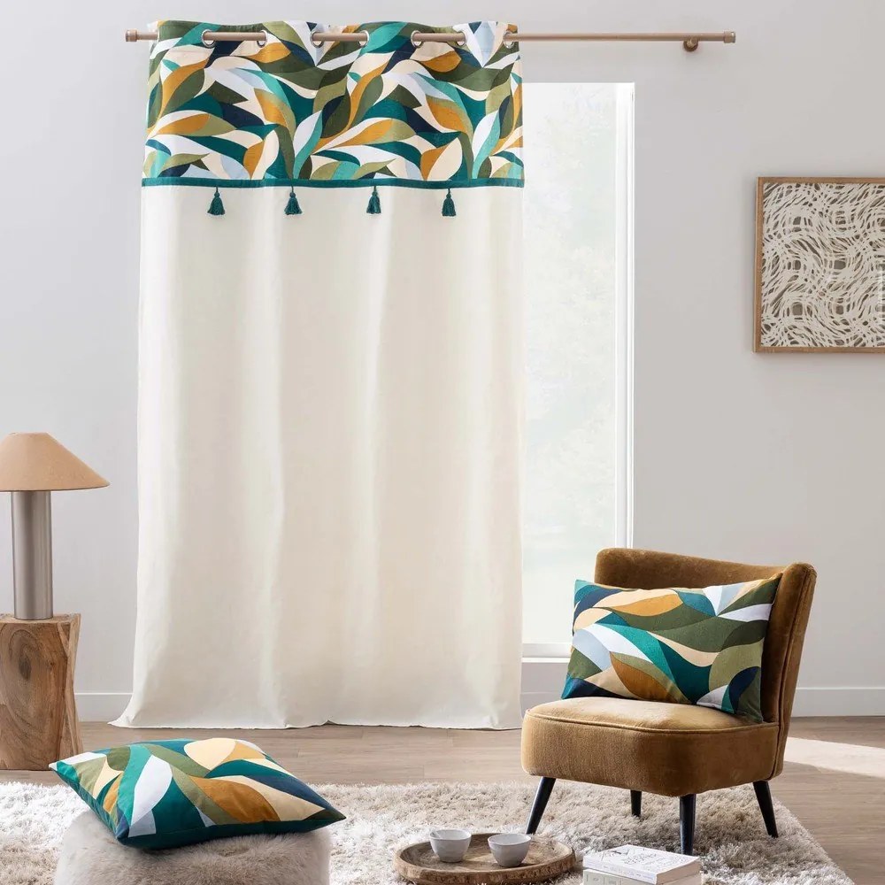 Декоративна възглавница 50x50 cm Swan – douceur d'intérieur