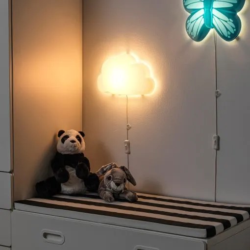 UPPLYST LED стенна лампа - облак 304.245.16