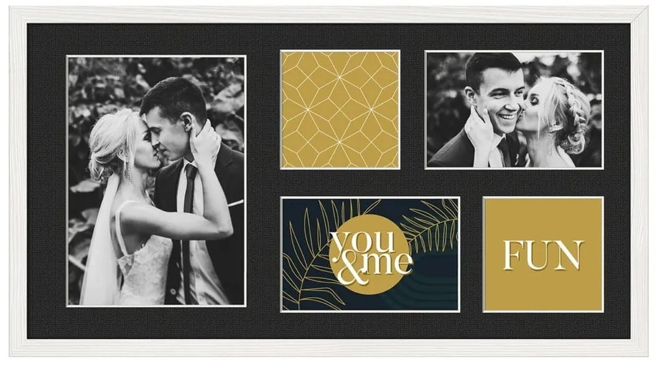 Рамка 29x53 cm Kyoto Black - Styler