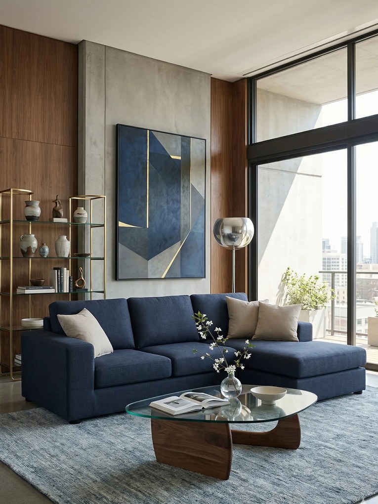 Ъглов диван Lina-Mple Special-265 x 150 cm-With storage box