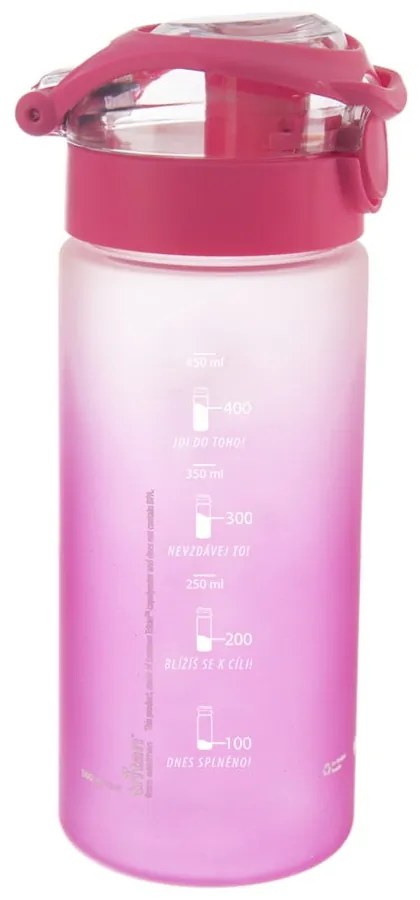 Розова бутилка от тритан 500 ml Saga - Orion