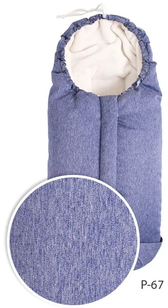 Baby Matex - Чувалче за количка PLUTO jeans син