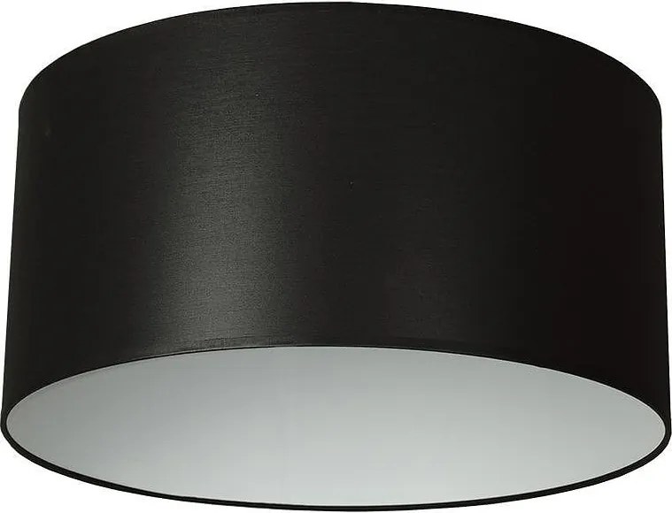 Плафон ДЕФАНС, ø400, черен, абажур Шинц Черен, 1xE27