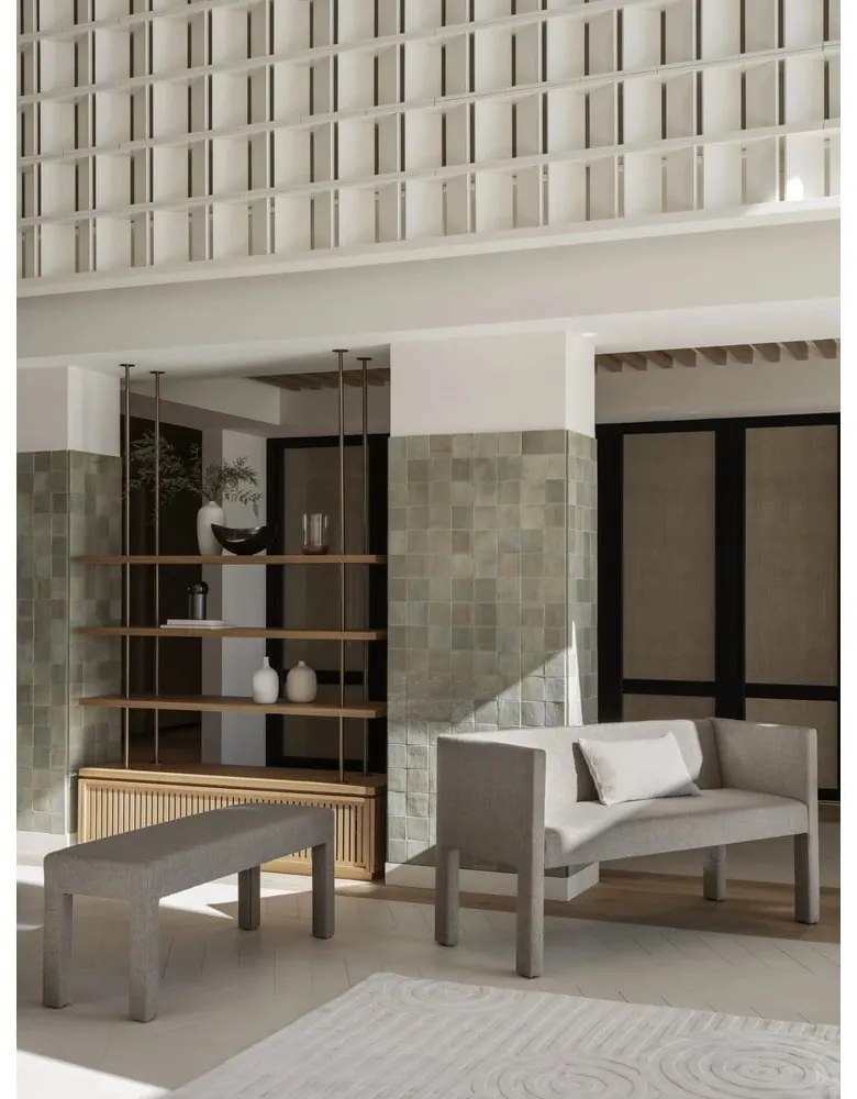 Бежова пейка от прежда с примки от букле Sitta – Blomus