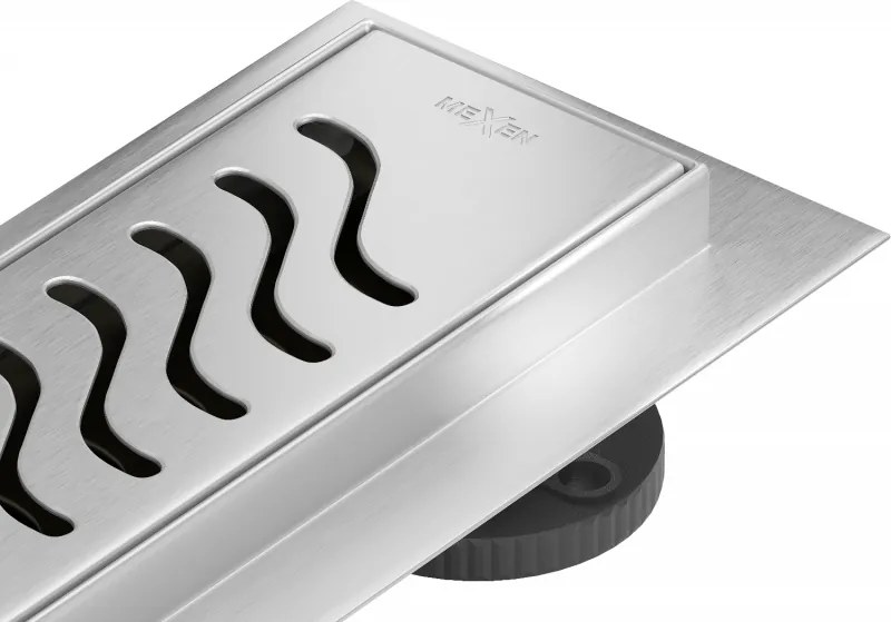 Mexen Flat M09 линеен сифон 50 см, инокс - 1028050-15