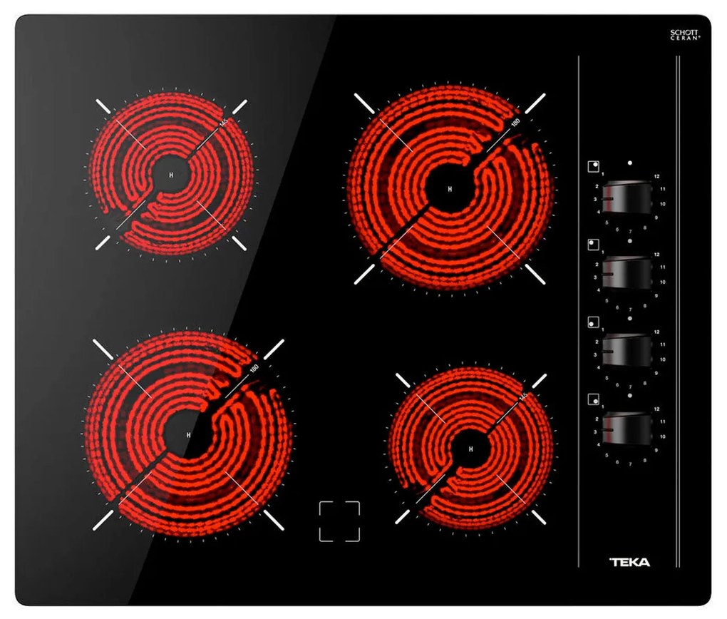 Стъклокерамичен котлон Teka TBC 64000 XFL 60 cm