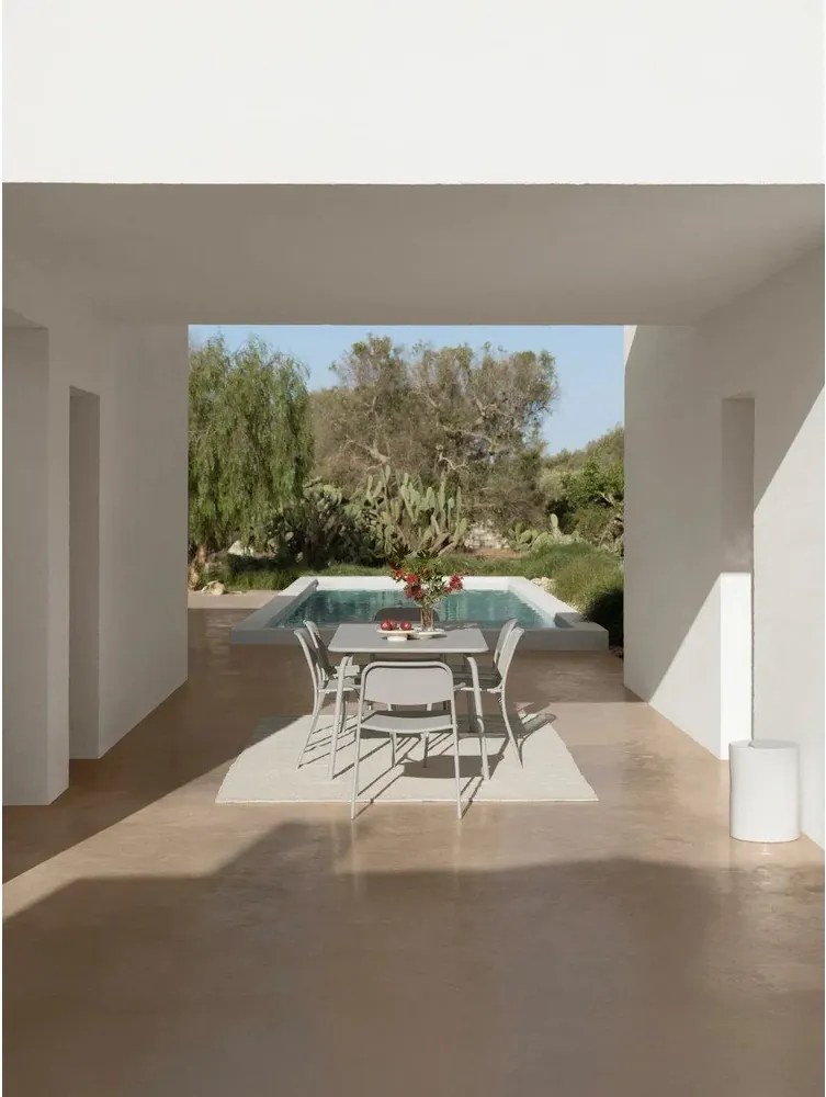 Метална градинска маса за хранене 90x180 cm Yua – Blomus