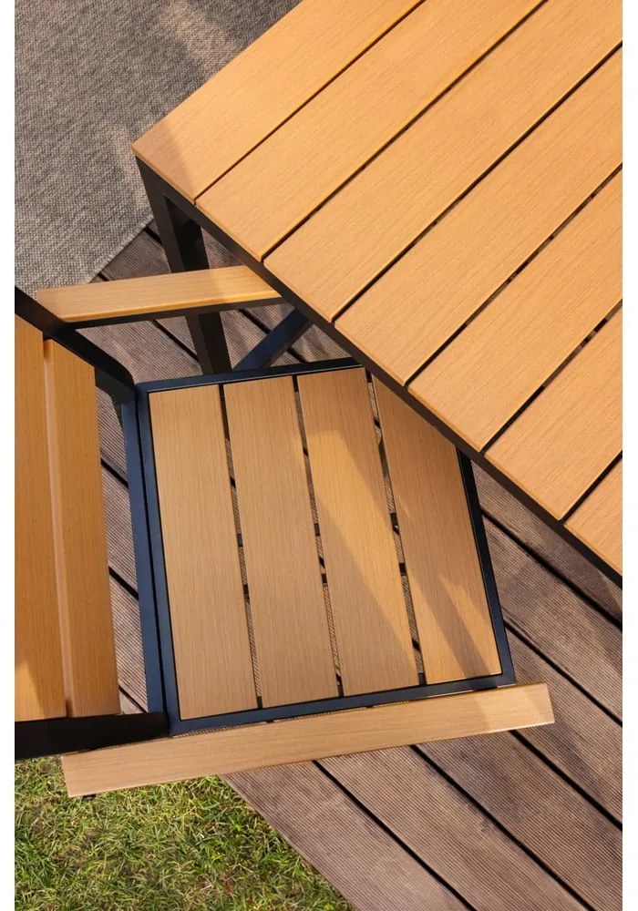 Градински бар комплект в естествен цвят за 4 души Nova - Bonami Selection