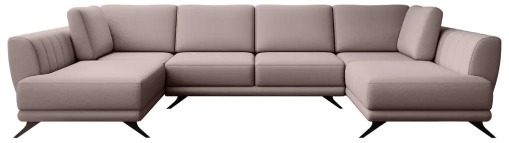 Разтегателен диван в П-образна форма  CORAL, 362x90x191, gojo 101