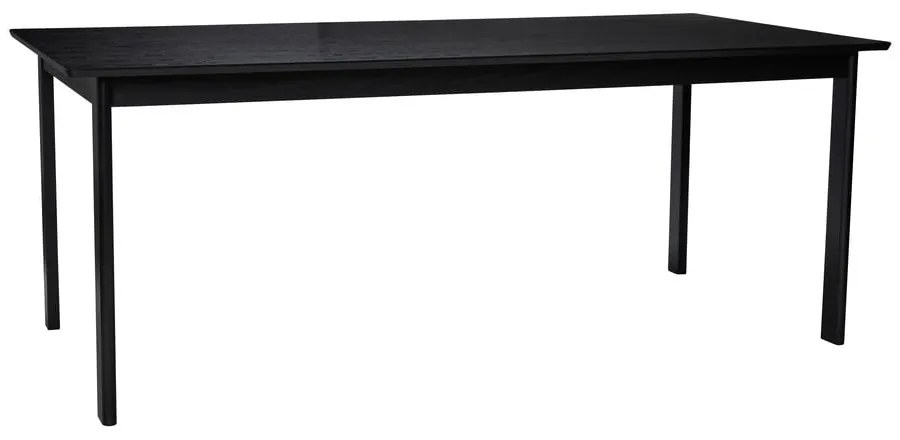 Черна трапезна маса 95x195 cm Dapper – Hübsch