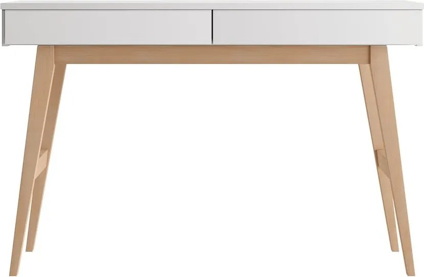 Детско бюро с бял плот 60x120 cm Swing - Pinio