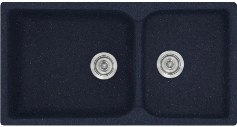 Мивка Sanitec 307-Granite Blue