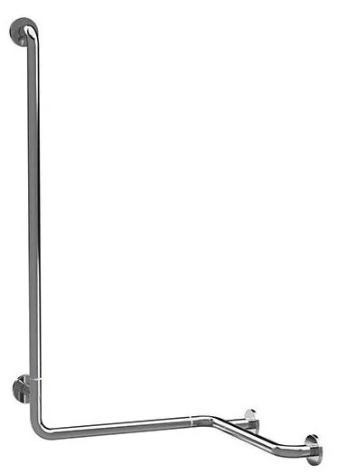 Дръжка за душ 66x118 cm неръждаема стомана/сребриста