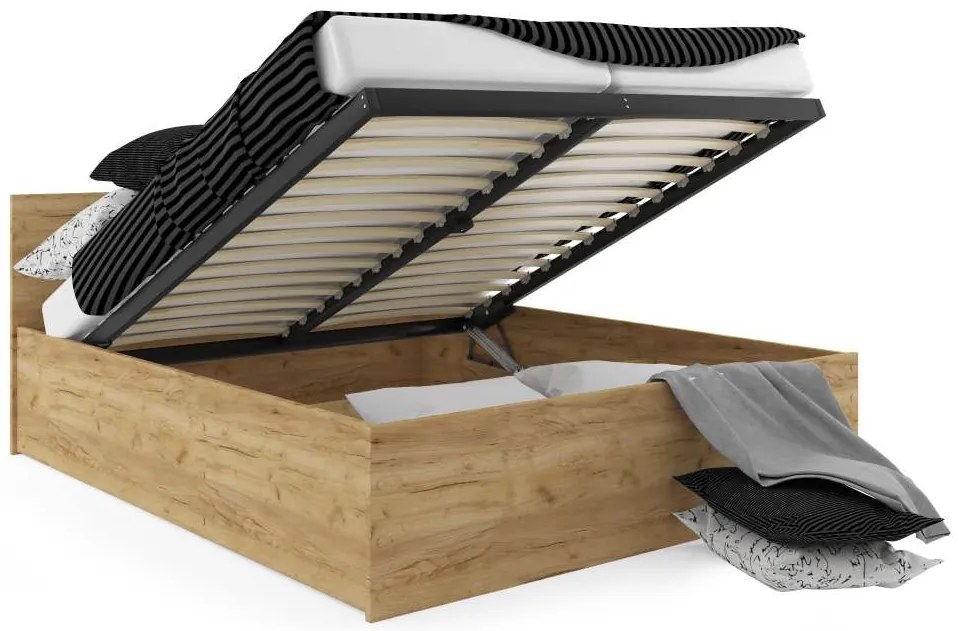 Легло Белиз-Тъмно Натурален-140 х 200