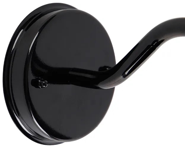 Модерна външна стенна лампа черна IP44 - Канзас