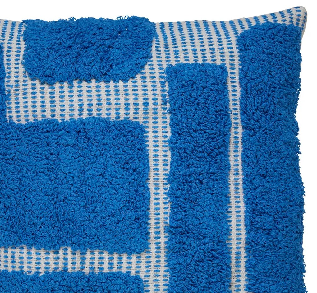 Декоративна възглавница atmosphera Poppy, 50x50 cm, - Син