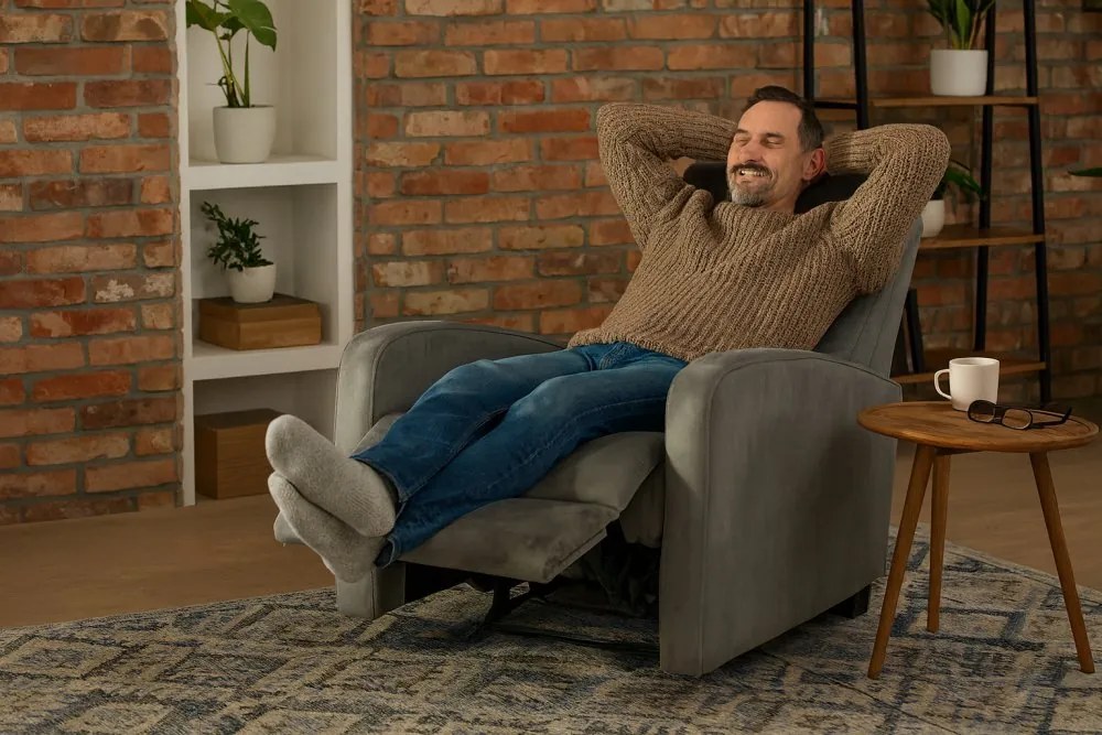 Луксозен релаксиращ фотьойл от кадифе