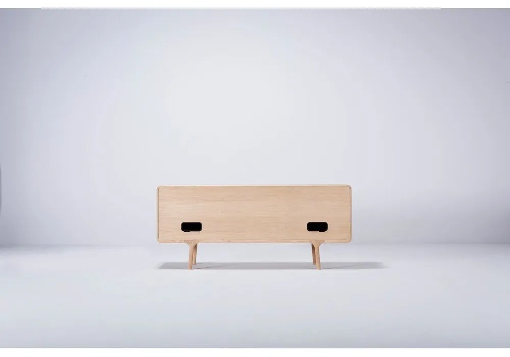 ТВ скрин от масивна дъбова дървесина Естествено Fawn - Gazzda