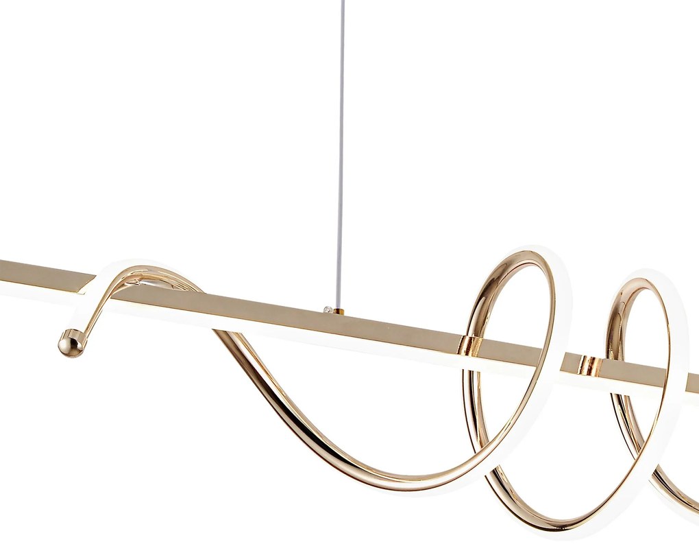 Висяща LED лампа G065-CP Gold