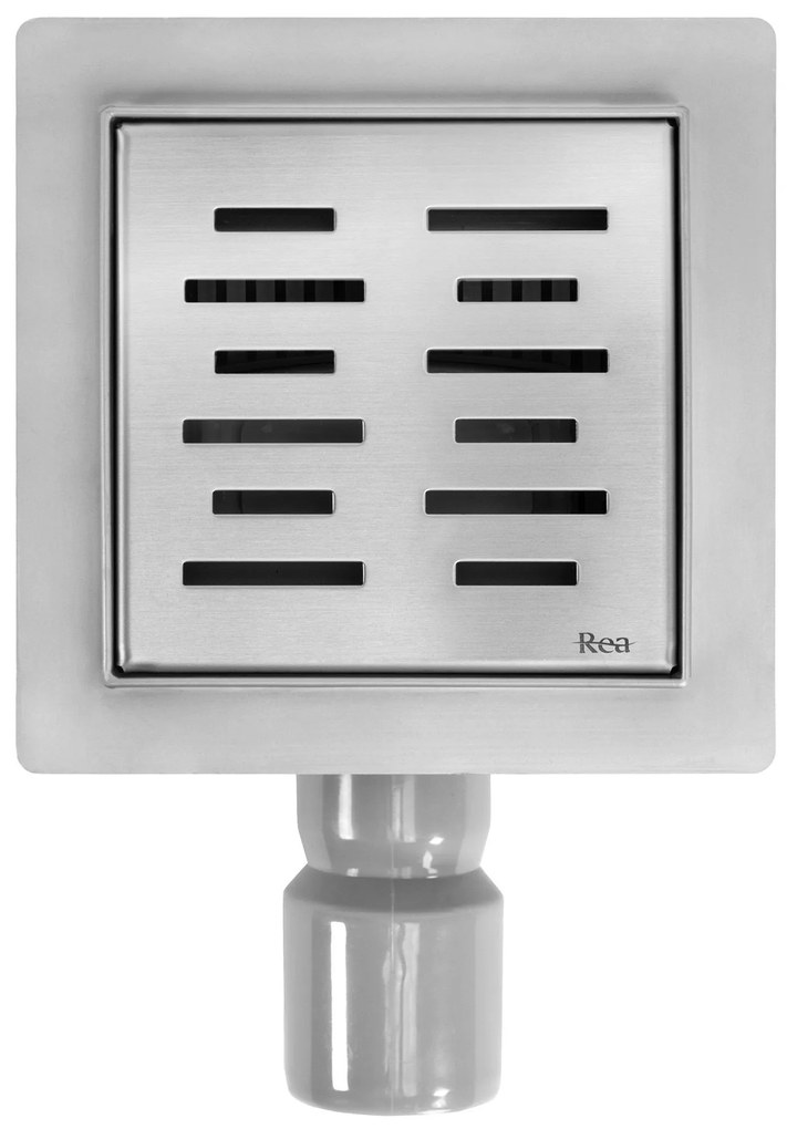 Линеен отводнител REA LINE Nickel Brush 12x12