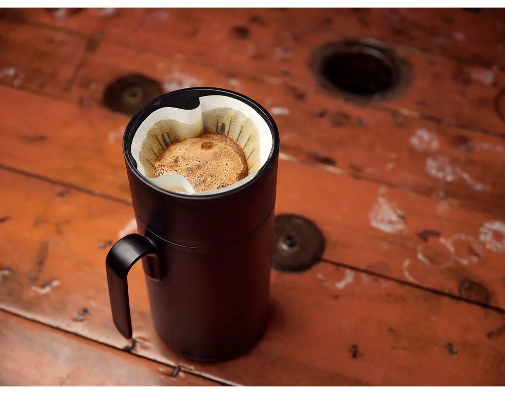 Черен термос 1 l Singles – Zone